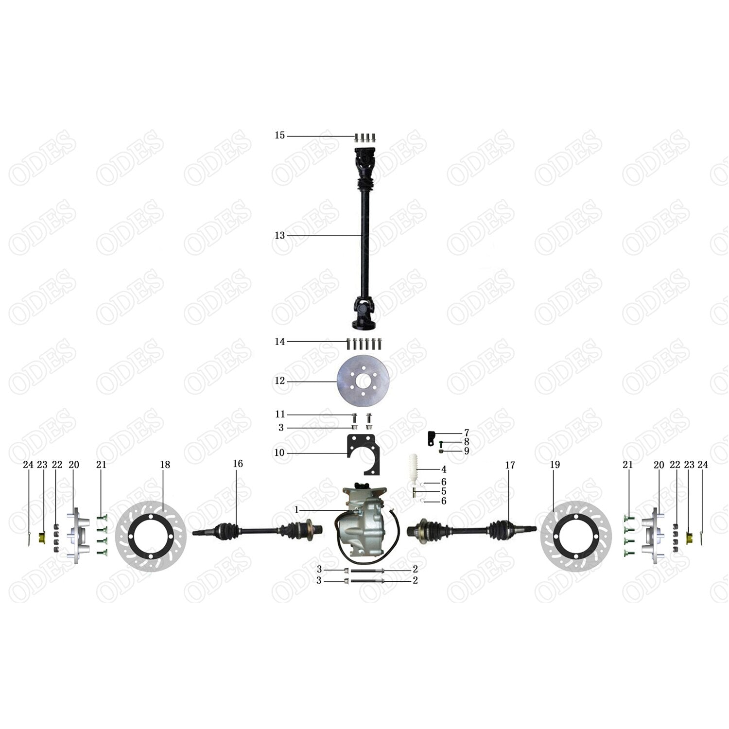 MSU 800 REAR DRIVE SYSTEM