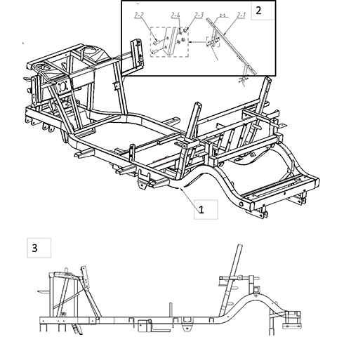 MVR2X Frame assembly