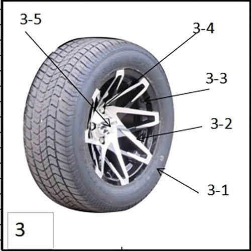 MVR2X Tire assmbly