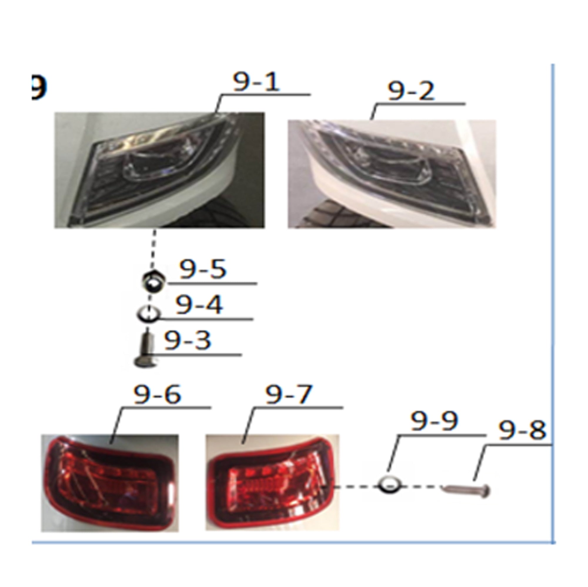 MVR Cargo Max Lamp and mounting accessories