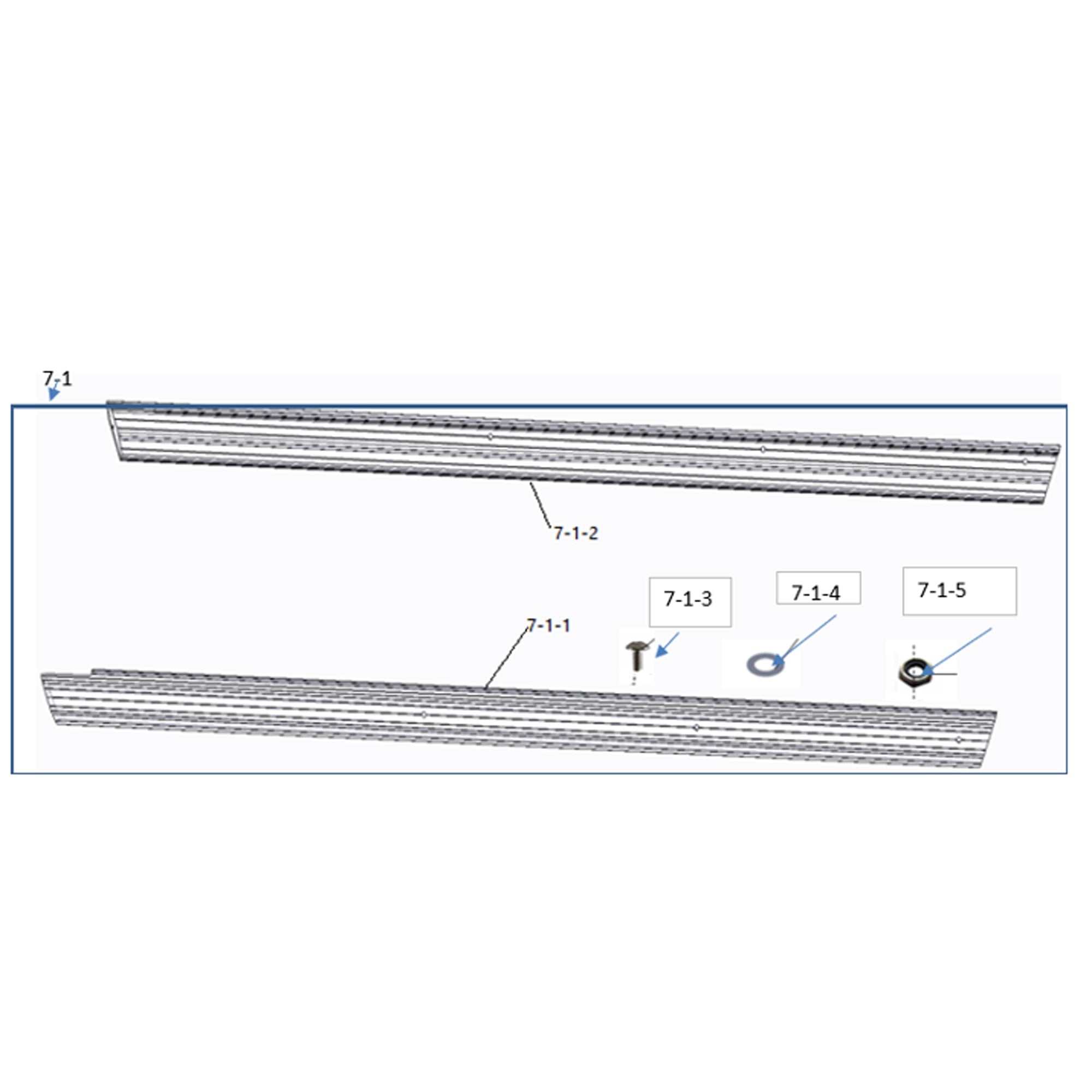 MVR Cargo Max Rocker panel assembly