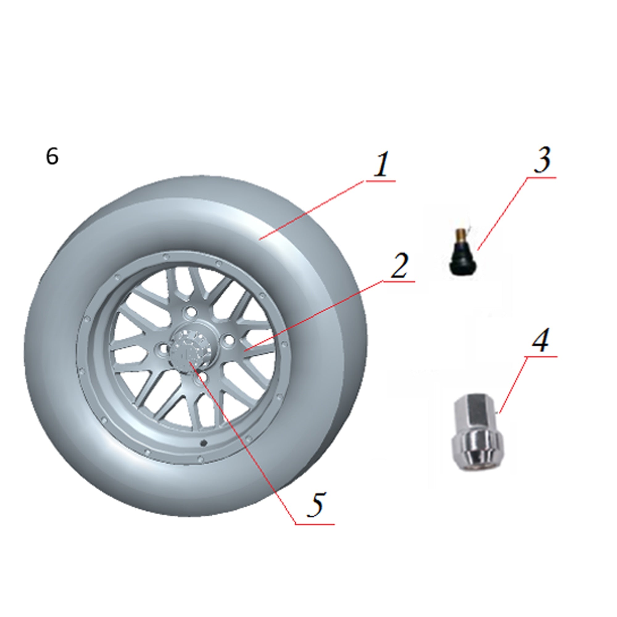 MVR Cargo Max Tire assembly