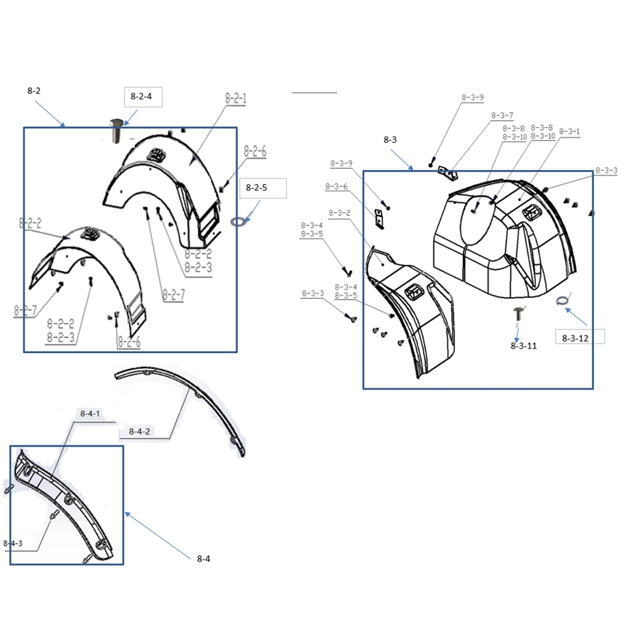 MVR Cargo Max Vehicle parts