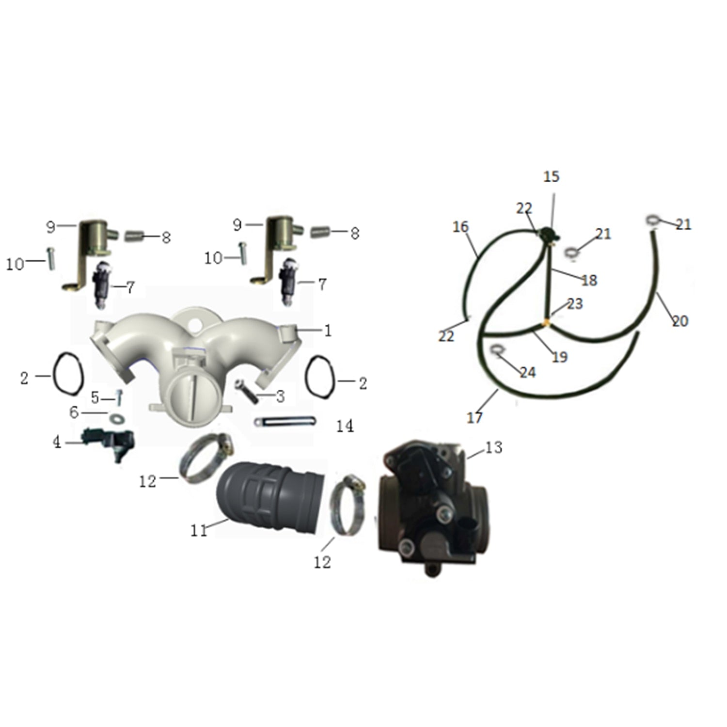 MXU 1000 AIR INTAKE SYSTEM