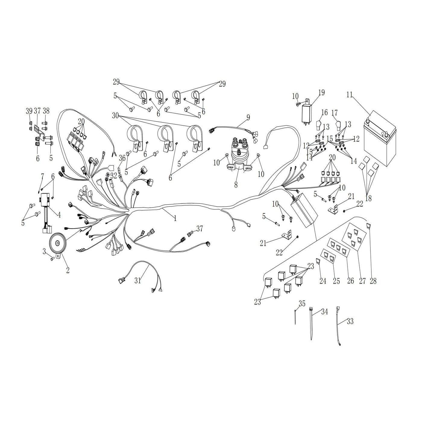 MXU 1000 ELECTIRCAL SYSTEM 1