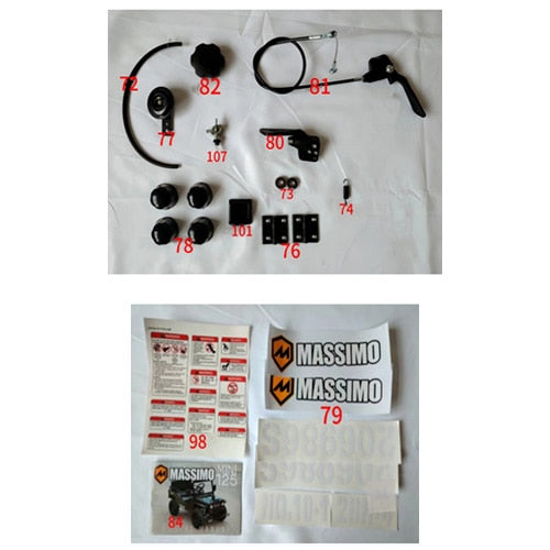 Mini 125 2024 Model PARTS 10