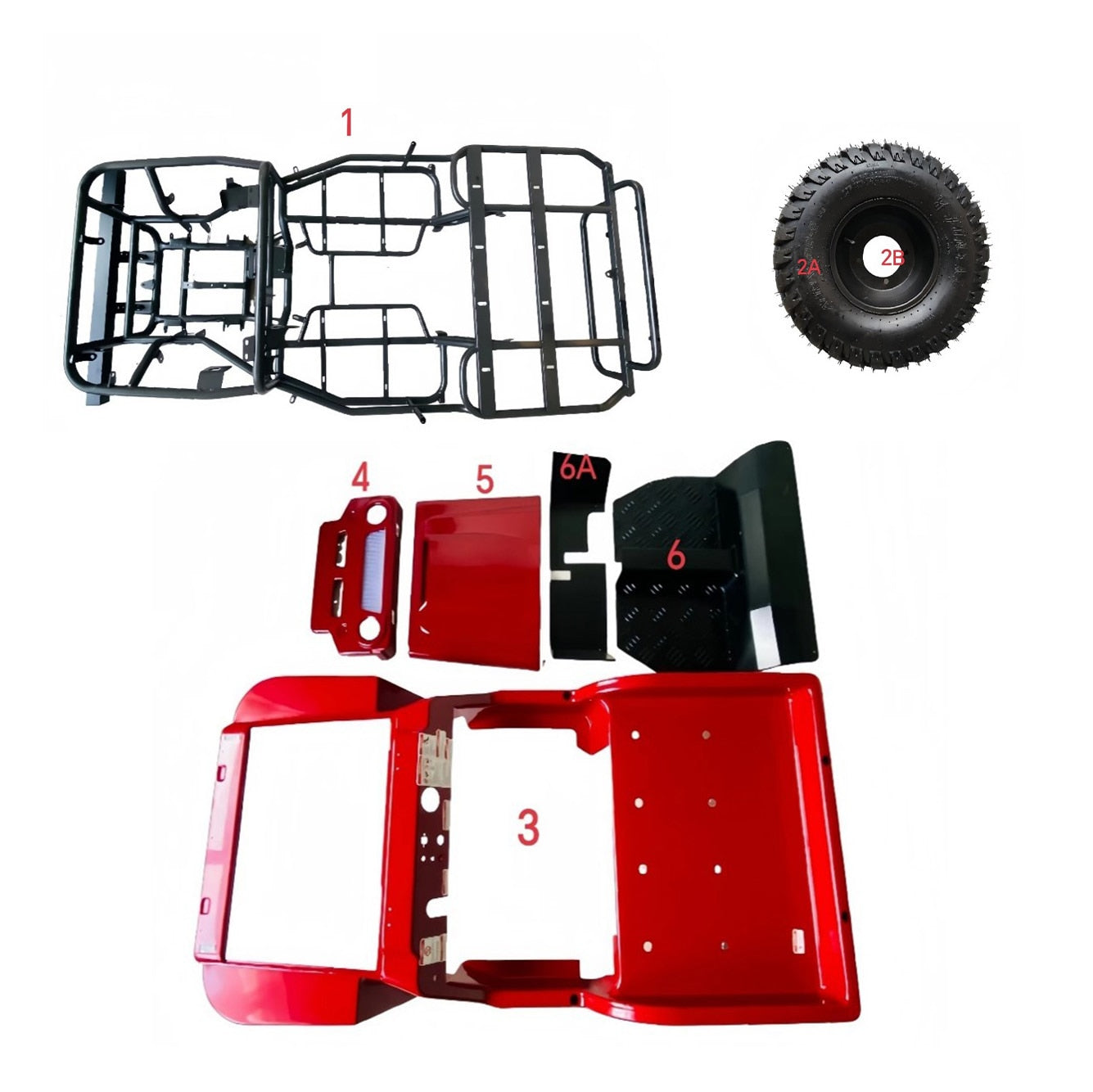 Mini 125 2024 Model PARTS 1