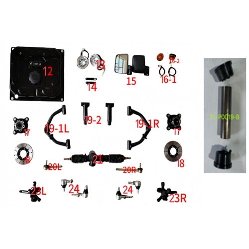 Mini 125 2024 Model PARTS 3