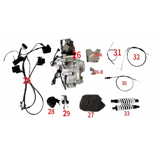 Mini 125 2024 Model PARTS 4