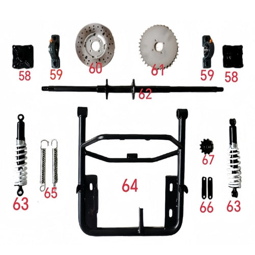 Mini 125 2024 Model PARTS 8