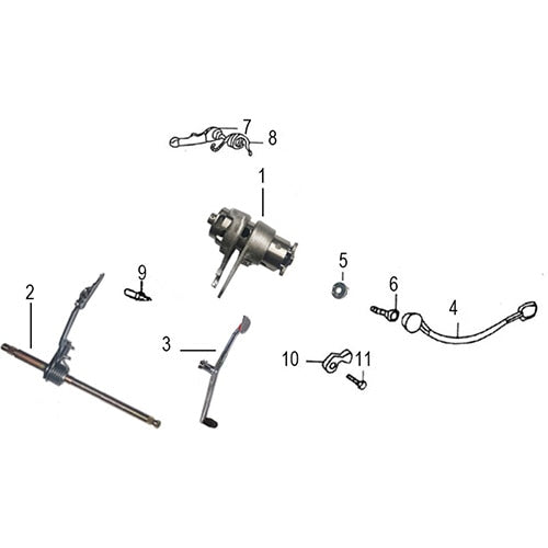 Mini J Gearshift Drum