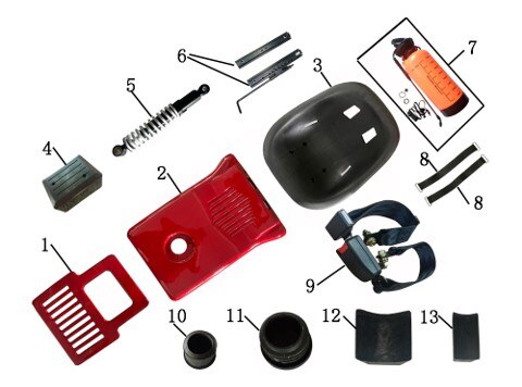 Mini Tractor Body Covering & Absorber