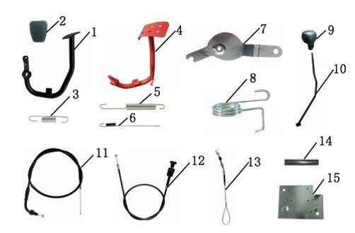 Mini Tractor Control Assy & Accessory