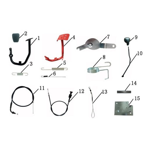 Mini Tractor Control Assy & Accessory