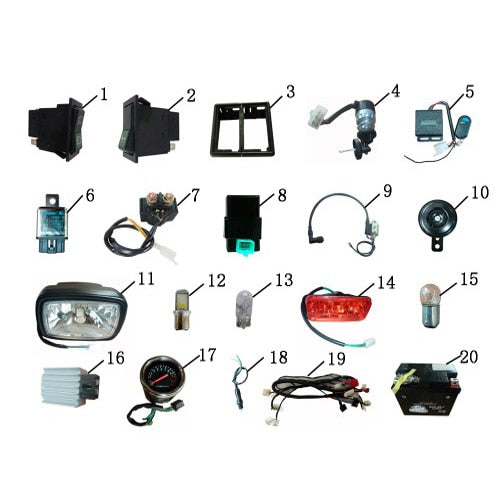 Mini Tractor Electrical Parts, Wire