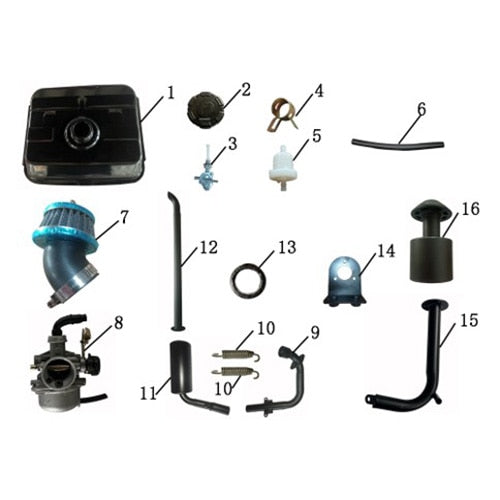 Mini Tractor Fuel Tank