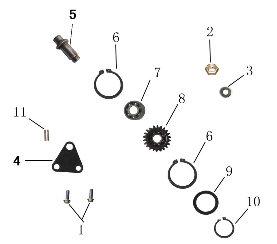 Mini Tractor Idler Setup