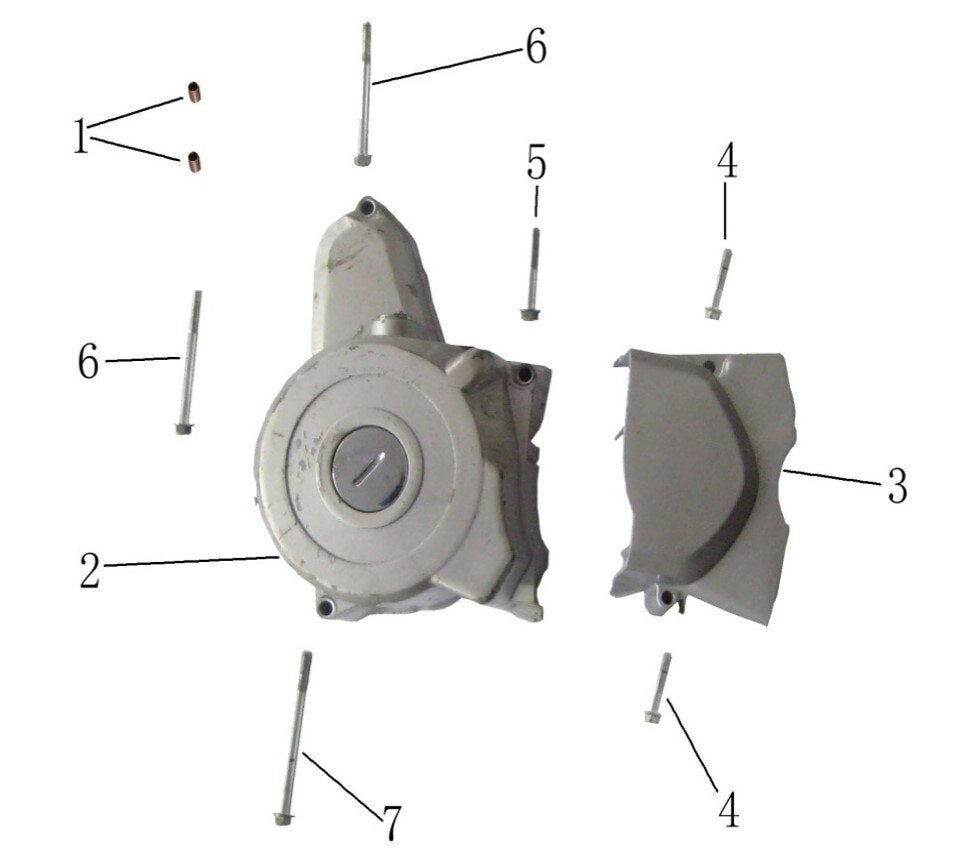 Mini Tractor Left Crankcase Cover