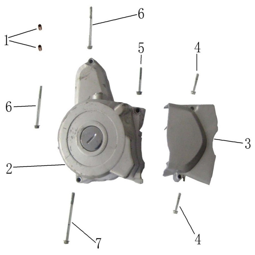 Mini Tractor Left Crankcase Cover