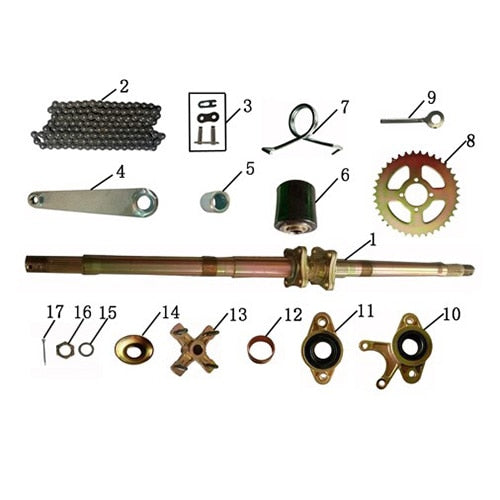 Mini Tractor Rear Transmission Assy