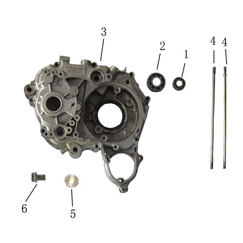 Mini Tractor Right Crankcase