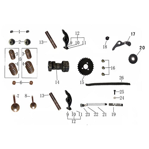Mini Tractor Valve Mechanism
