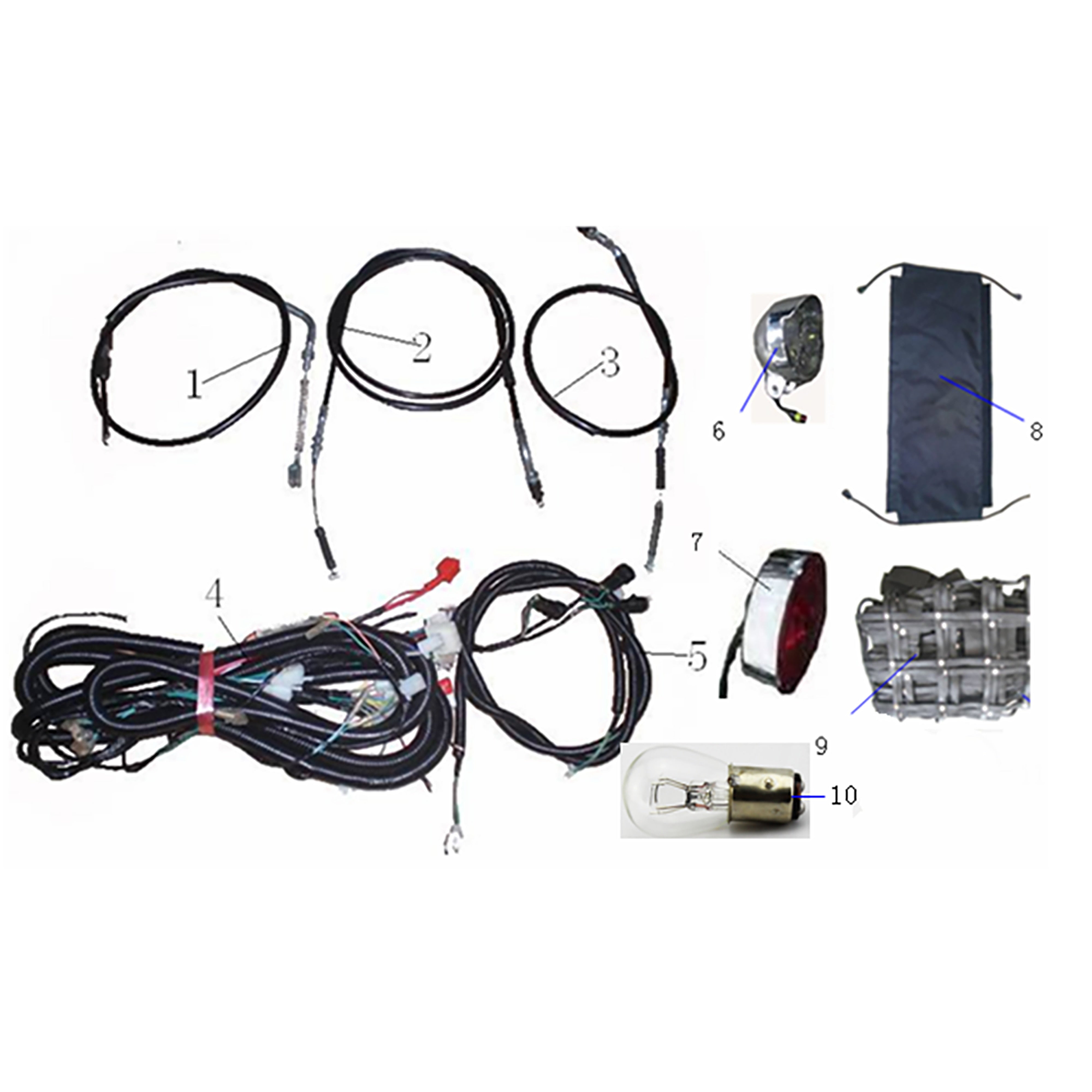 NEW GKA 200 ELECTRICAL COMPONENTS, CABLE