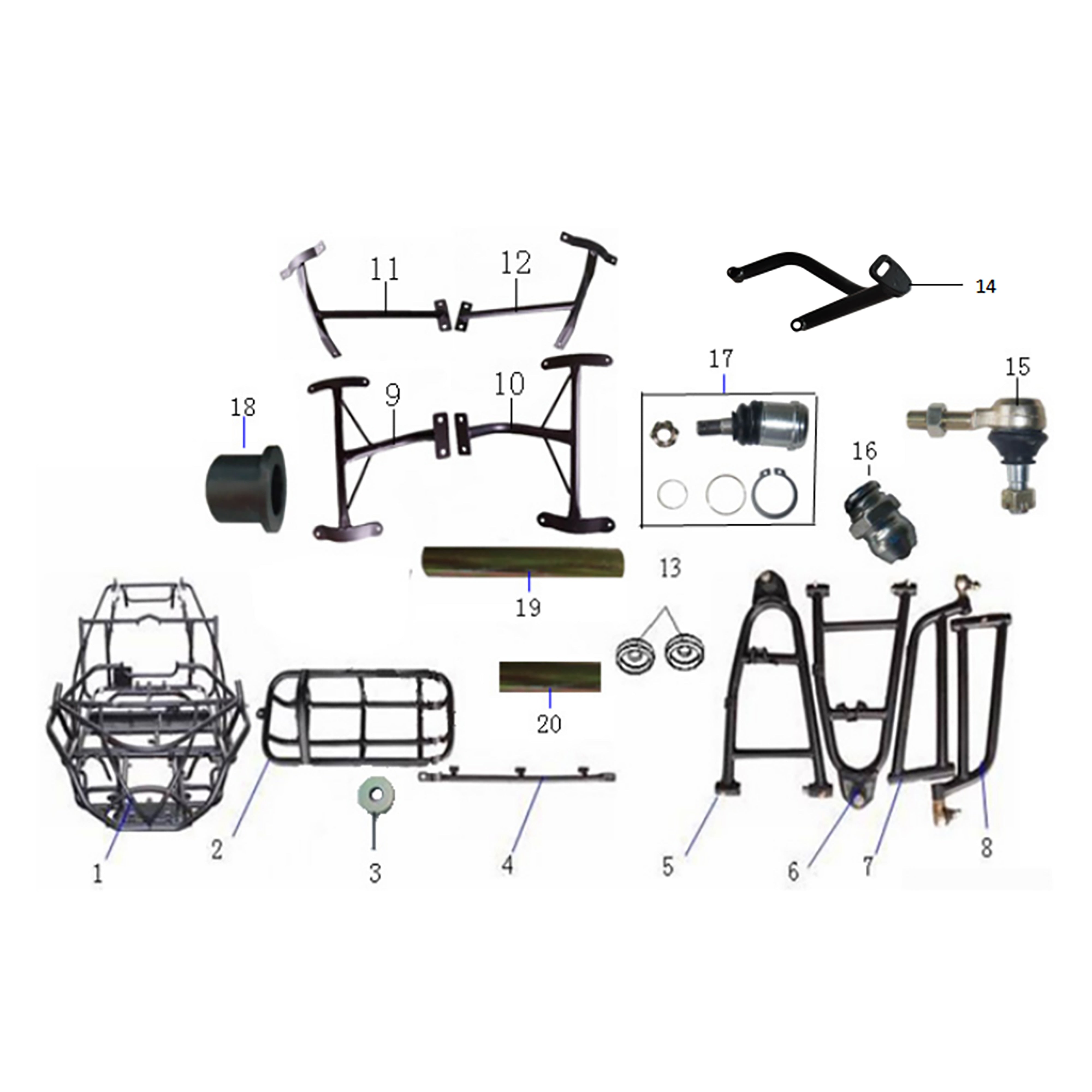 NEW GKD 200 FRAME AND FRAME ACCESSORIES