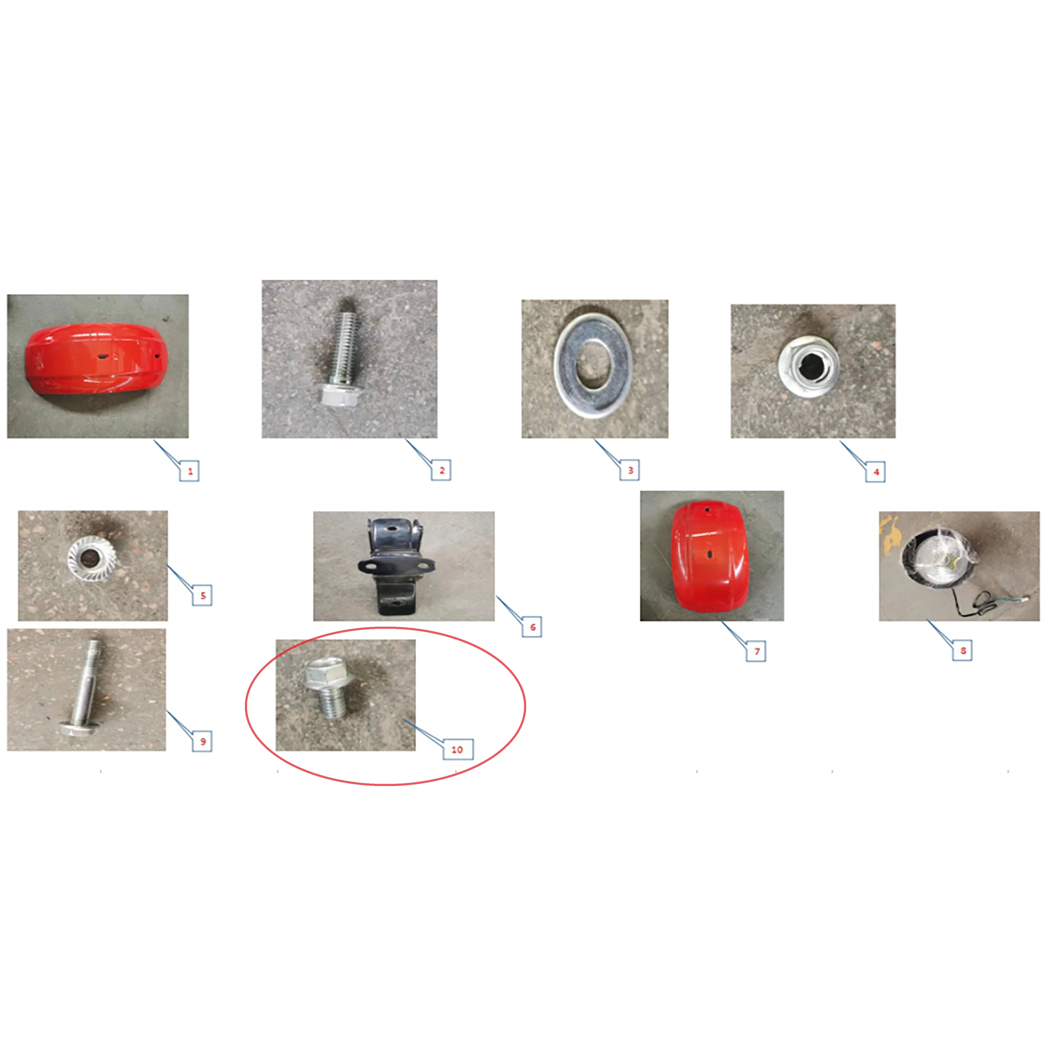 Q1860812F32 Hex Flange Bolt M8x12