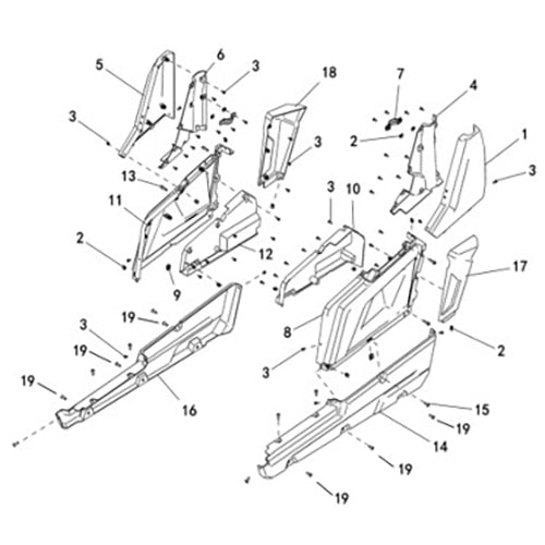 SENTINEL 570 BODY, FENDERS
