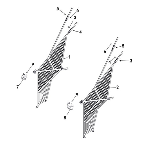 SENTINEL 570 BODY, SIDE NETS