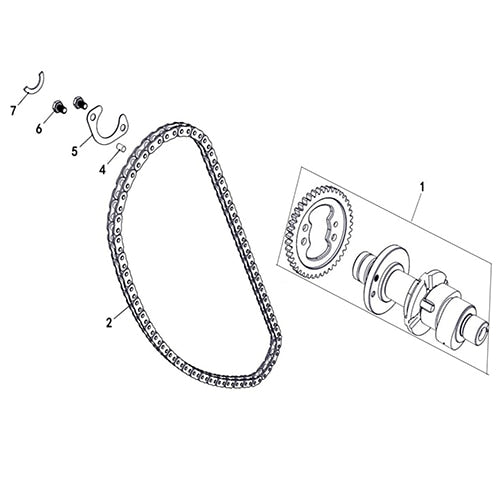 SENTINEL 570 CAMSHAFT