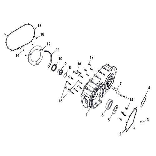 SENTINEL 570 CVT HOUSING