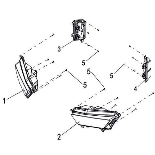 SENTINEL 570 ELECTRICAL, HEADLIGHTS AND TAILLIGHTS