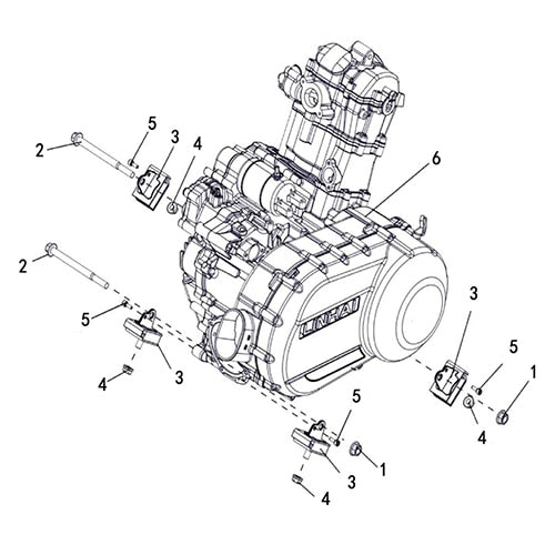SENTINEL 570 ENGINE INSTALLATION