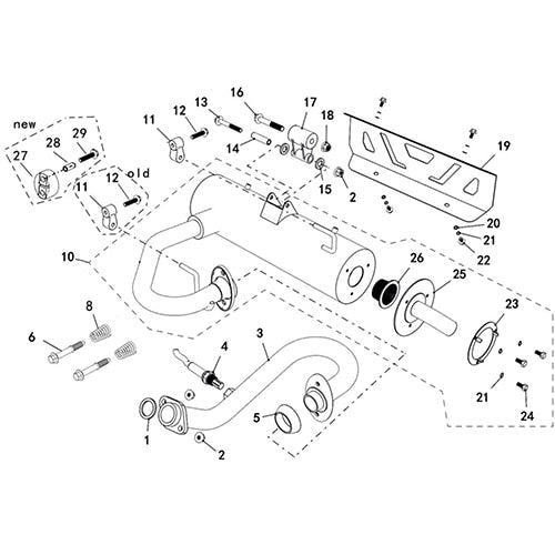 SENTINEL 570 EXHAUST