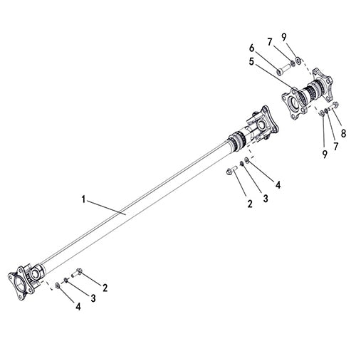 SENTINEL 570 FRONT AND REAR KNUCKLE ASSY