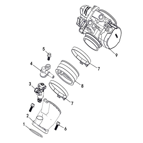 SENTINEL 570 FUEL INJECTION ASSY