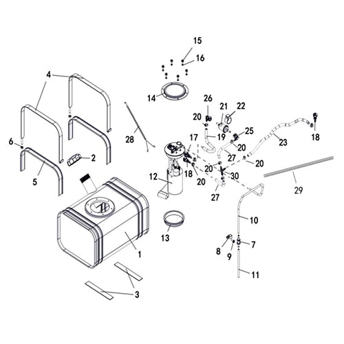 SENTINEL 570 FUEL TANK