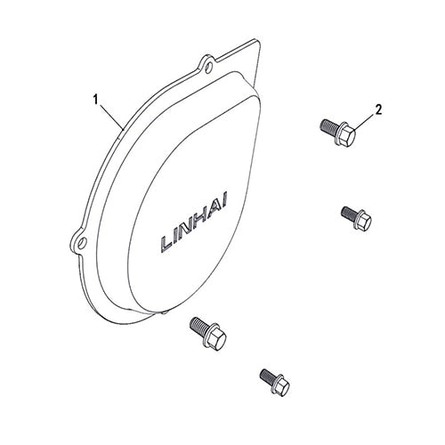 SENTINEL 570 LEFT SIDE COVER