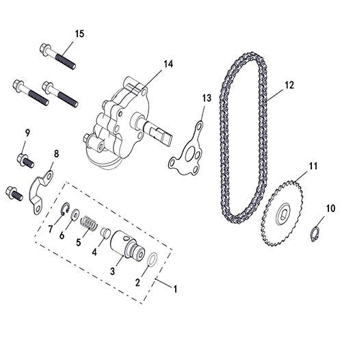 SENTINEL 570 OIL PUMP
