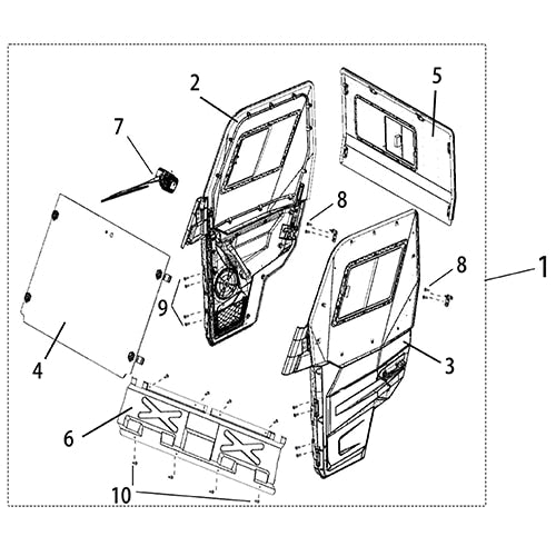 SENTINEL 570 OPTIONS COCKPIT ASSEMBLY