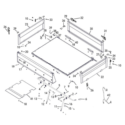 SENTINEL 570 OPTIONS REMOVABLE IRON CARGO TANK ASSEMBLY