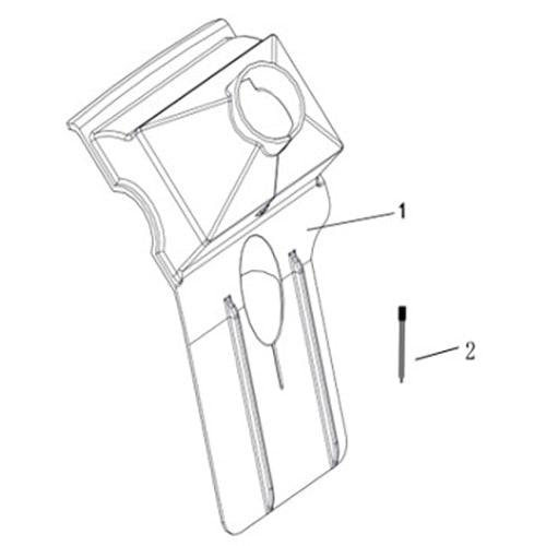 SENTINEL 570 OPTIONS SHIELD RUBBER UNDER STEERING WHEEL