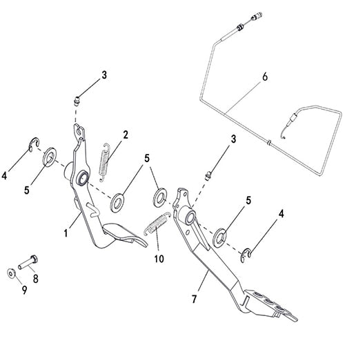 SENTINEL 570 PEDAL WIRE