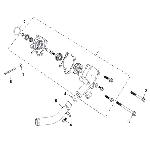 SENTINEL 570 WATER PUMP