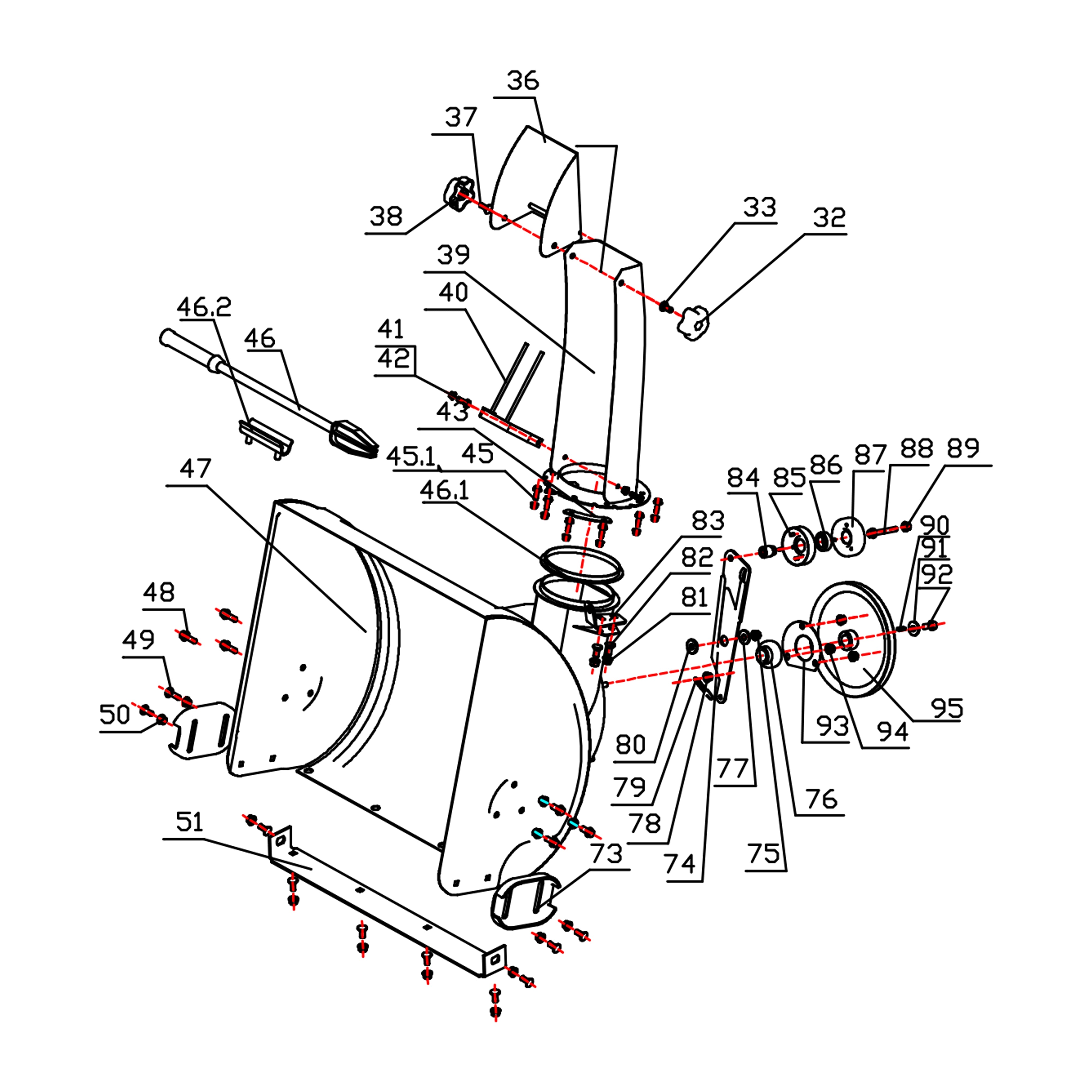 SNOW BLOWER 24IN PART6