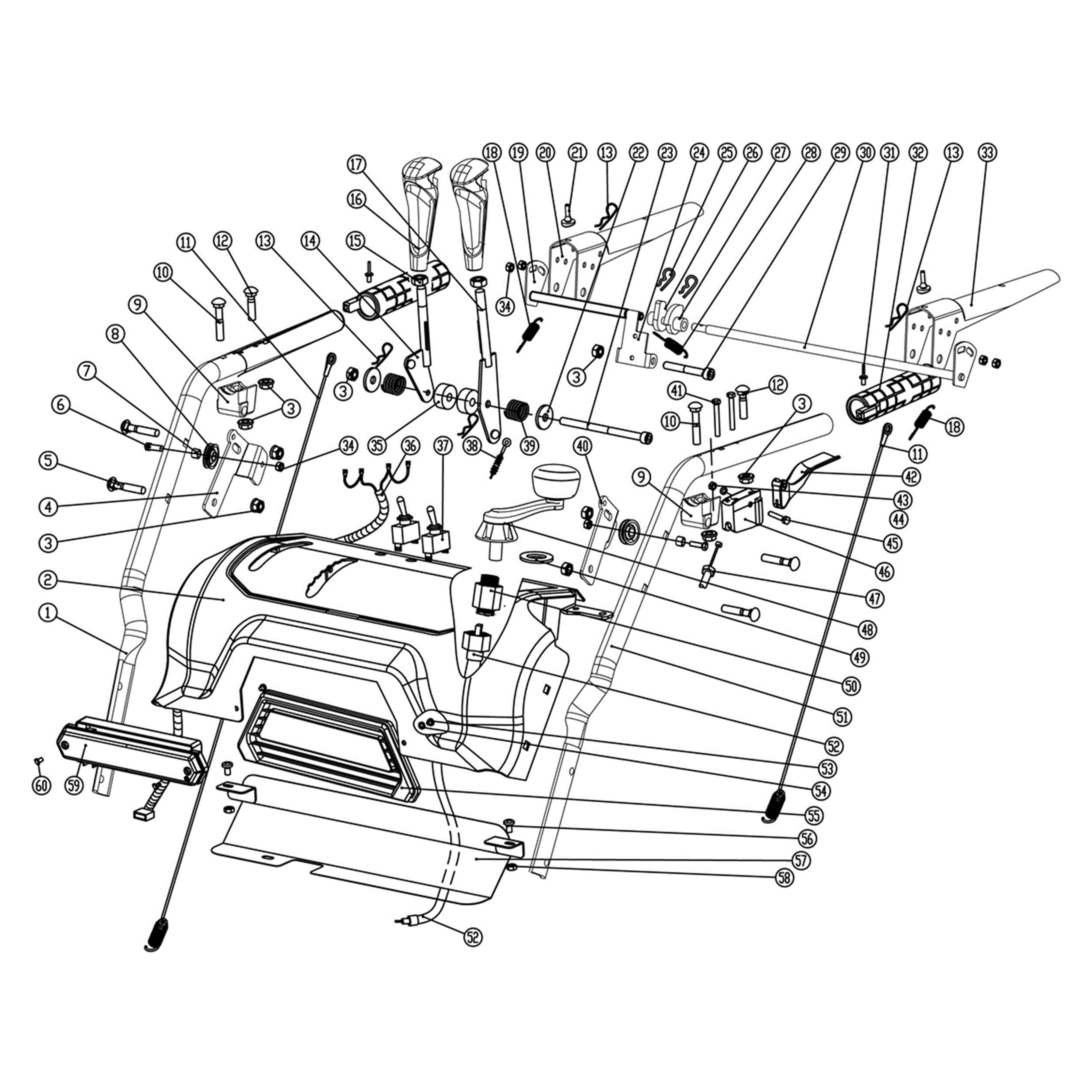 SNOW BLOWER 34IN KC30-03-00-2019