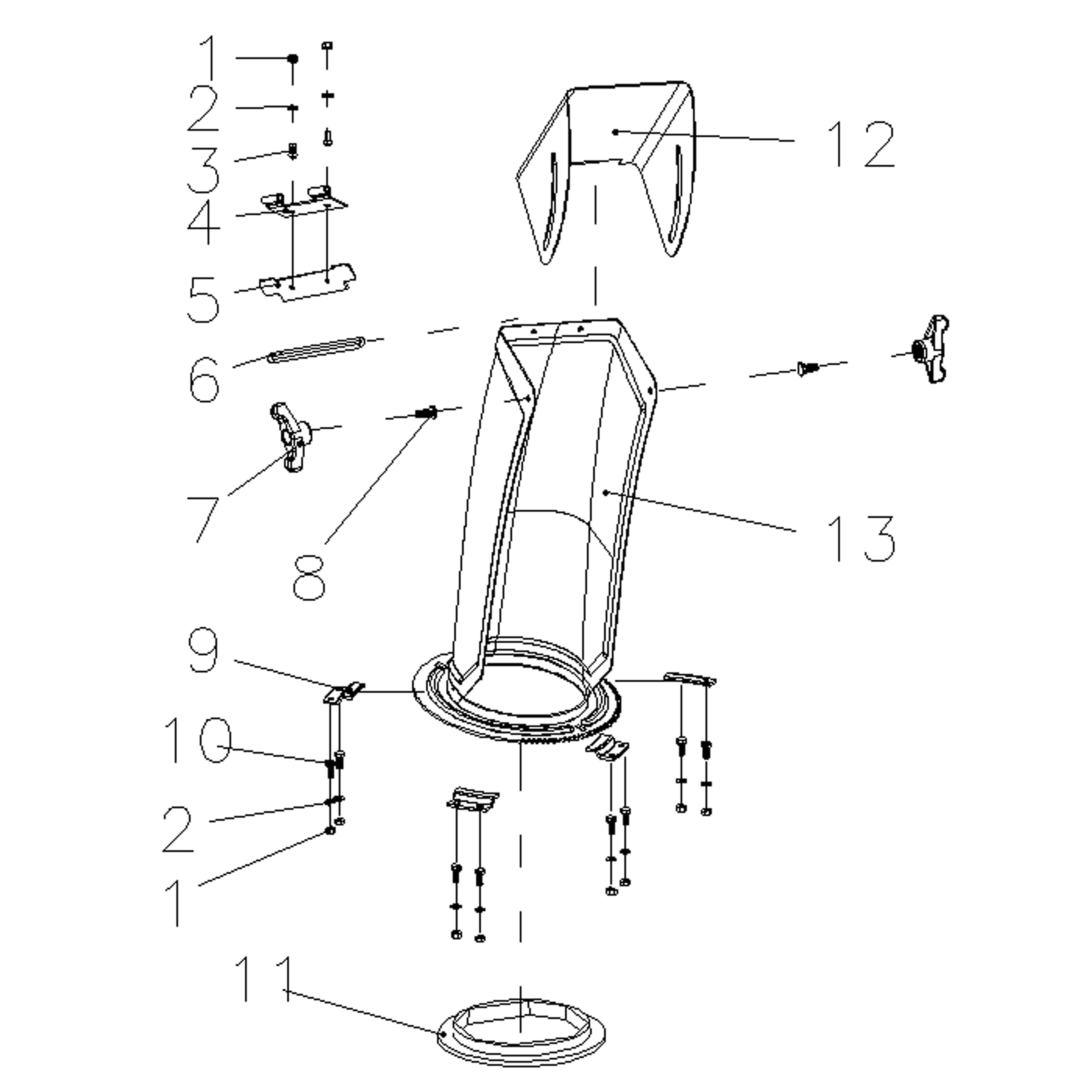 SNOW BLOWER 60IN CHUTE