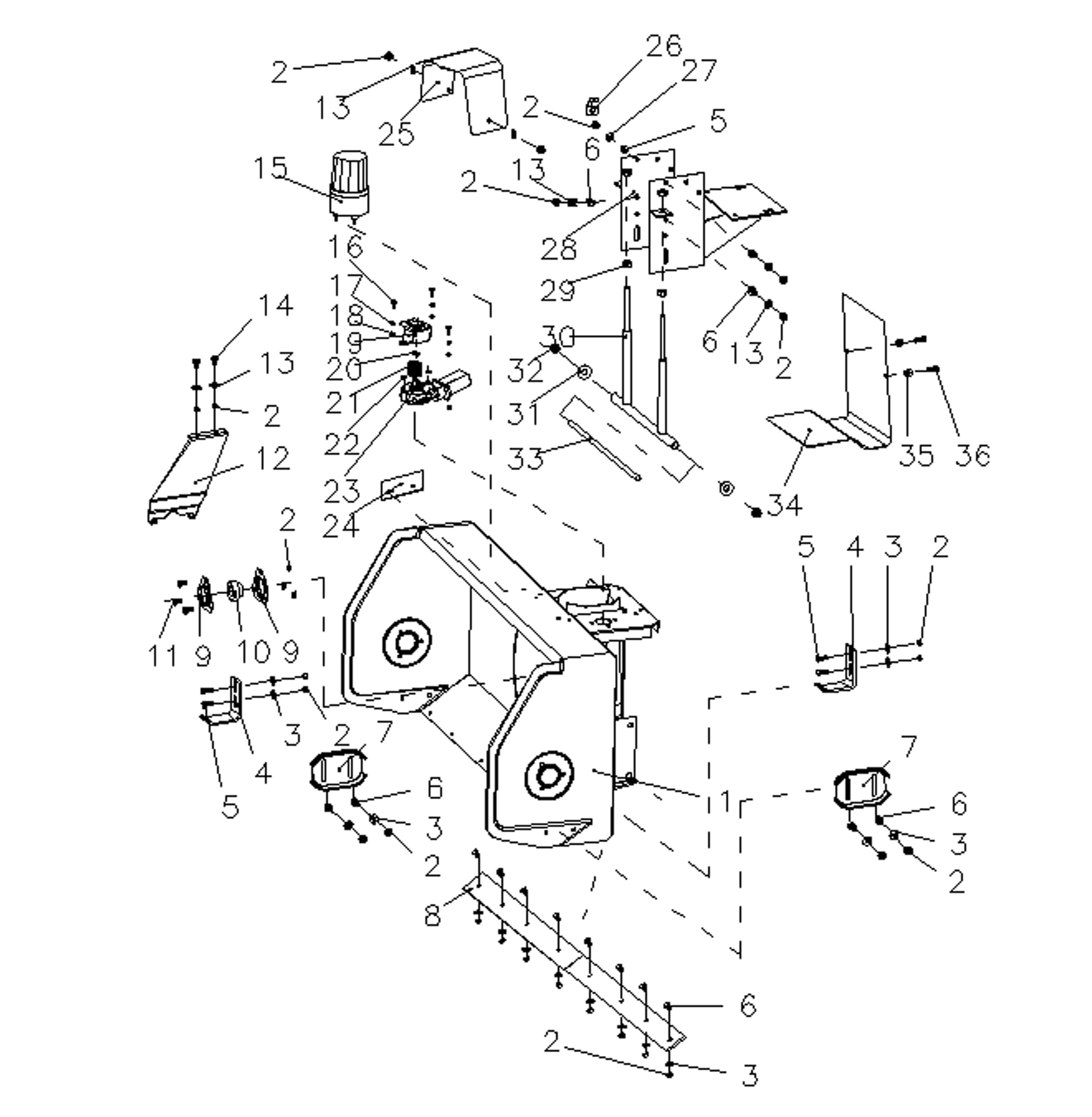 SNOW BLOWER 60IN HOUSING